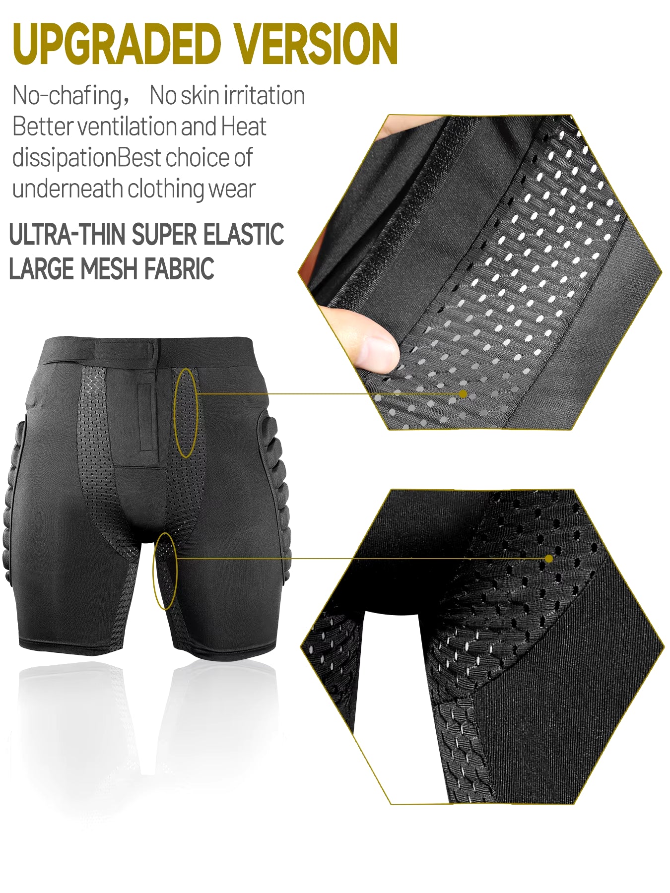 Protective Shorts for Snowboard